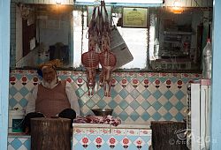Sklep mięsny, Dzielnica Nizamuddin