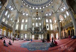 Meczet Sultan Eyüp - wnętrze
