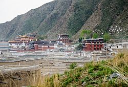 Klasztor Labrang i jego bezpośrednia okolica